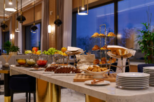 Завтрак Acron Hotel Арон отель Великий Новгород