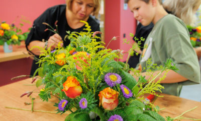 мастер-классы, флористика, цвет счастья