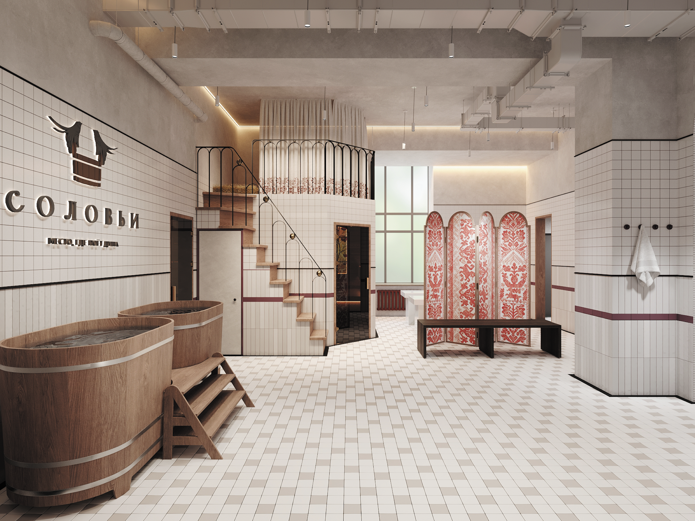 Женская баня Соловьи